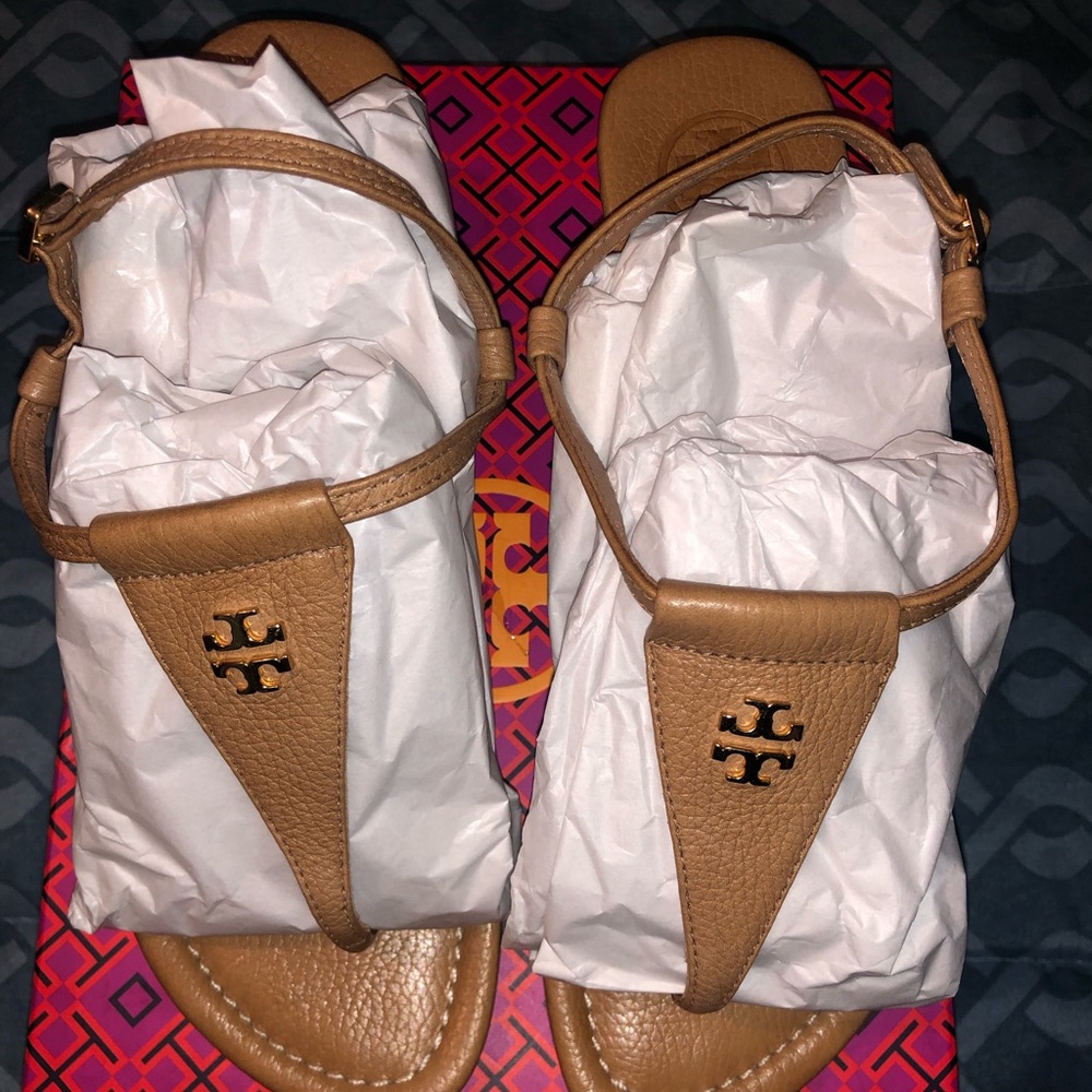 Tory Burch Thong Demi Wedge Sandal -Britton